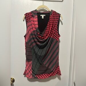 Dana Buchman Women's Sleeveless Top size M